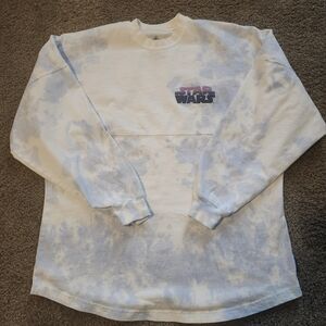 Star Wars Disney Cloud City Spirit Jersey Blue and Purple Tie Dye Size M